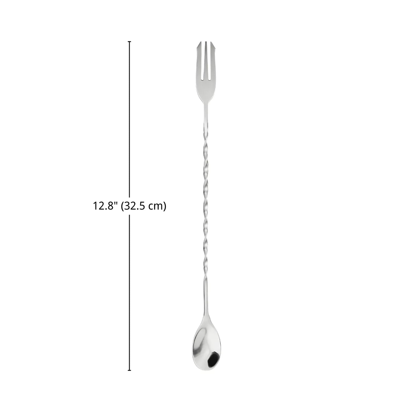 dimensions of bar spoon with fork end