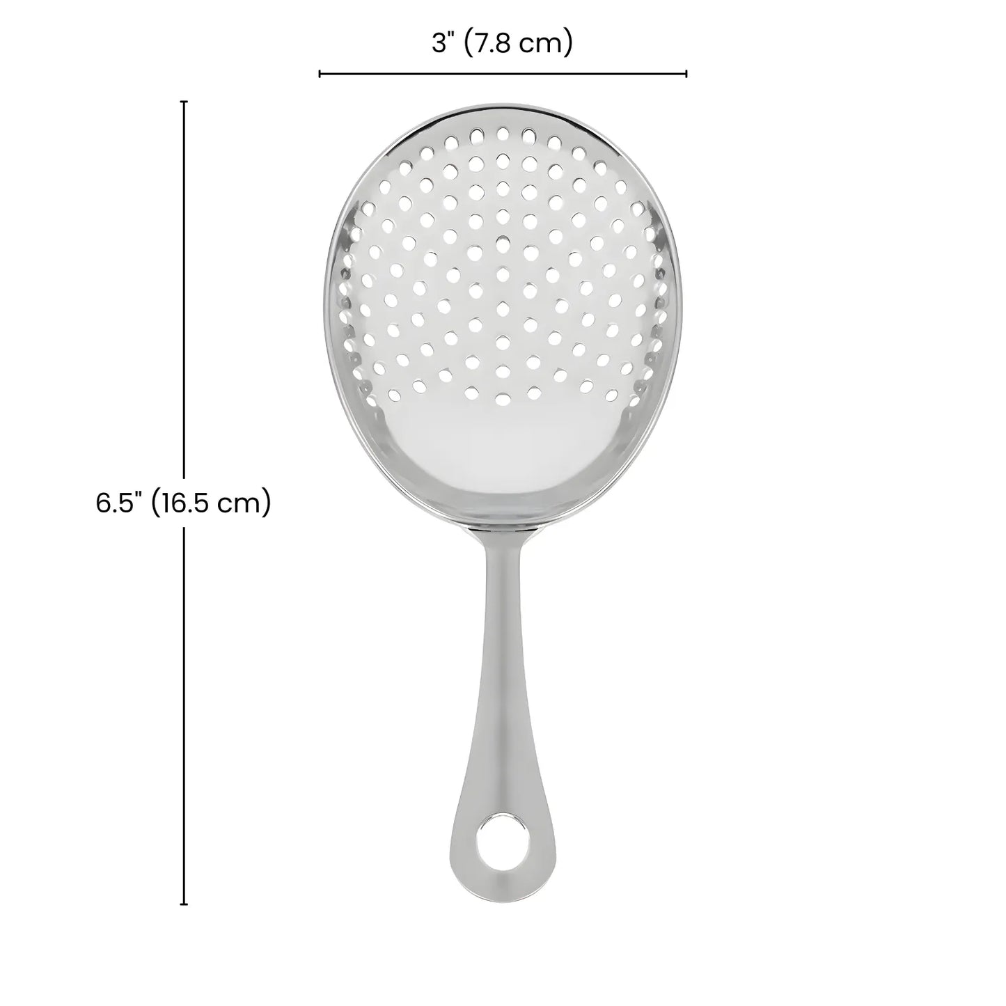 dimensions of Julep strainer