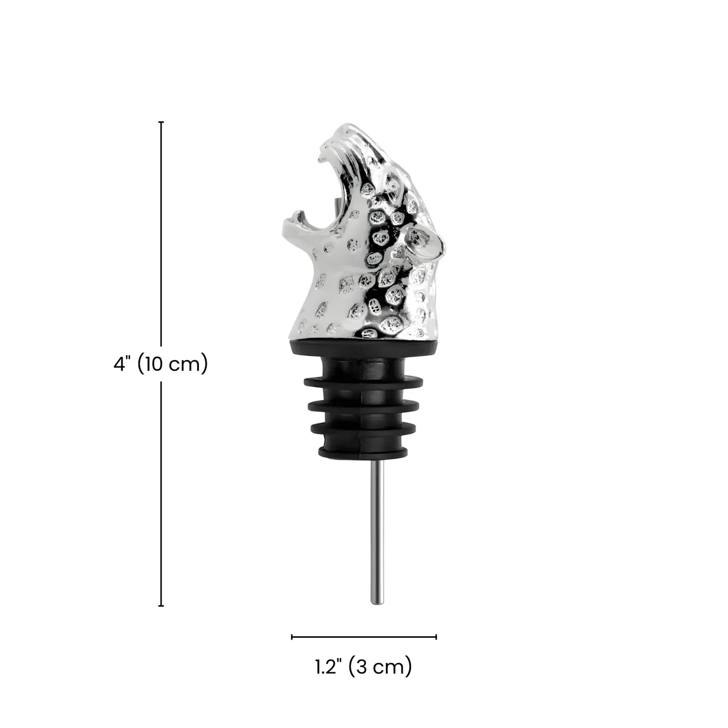 dimensions of leopard pourer