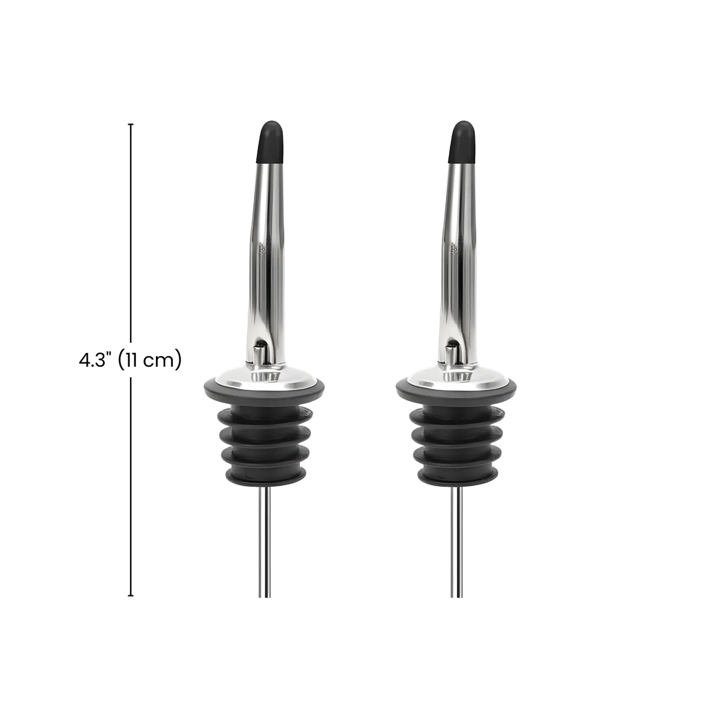 dimensions of pourer set of 2