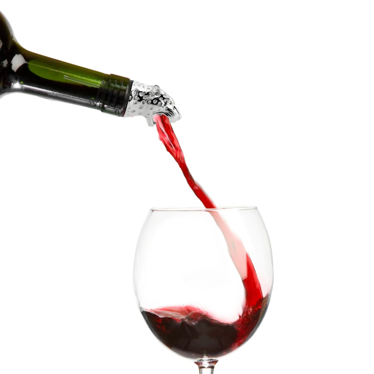 leopard pourer for wine