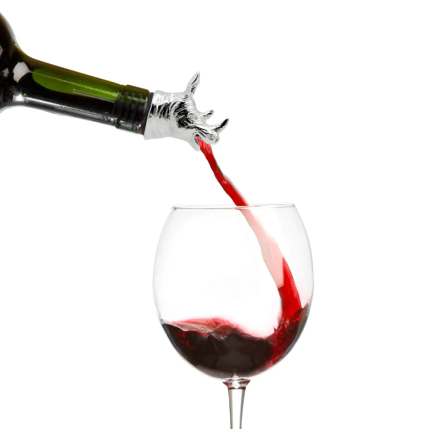 rhino pourer for wine