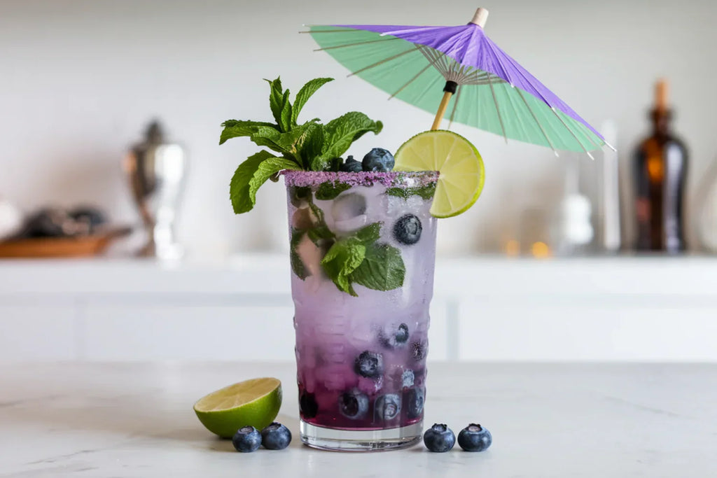 Blueberry Coconut Mojito Recipe