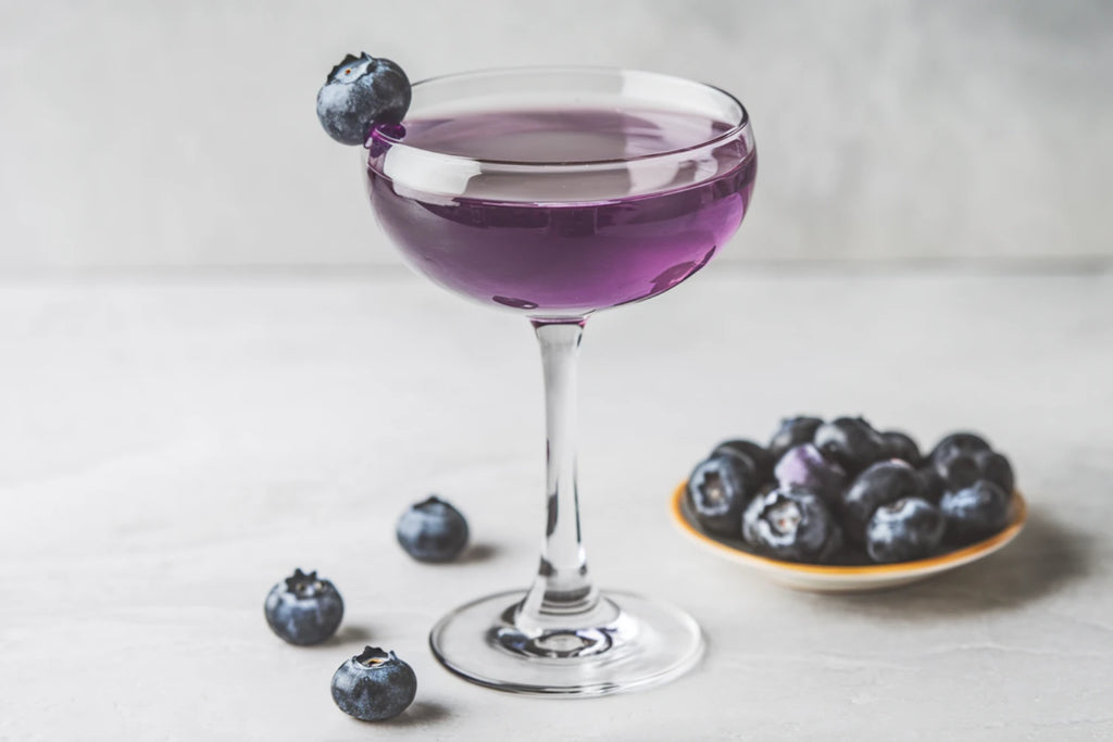 Blueberry Lemon Drop Martini Recipe