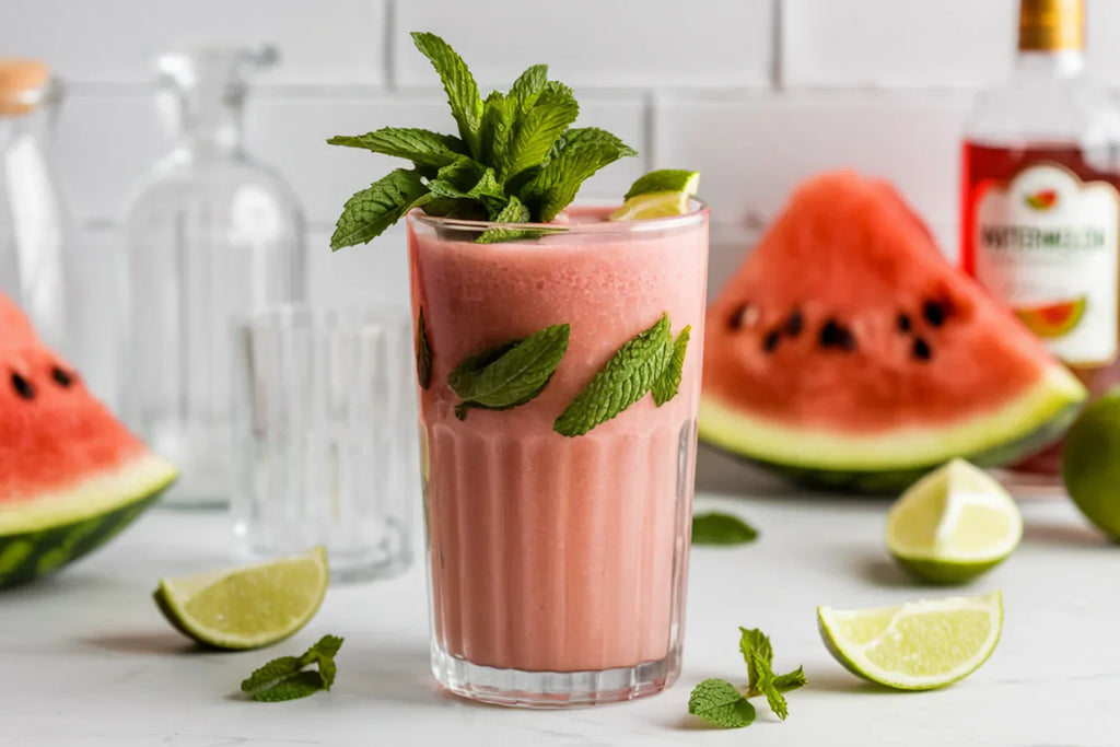 Watermelon Mojito Smoothie Recipe